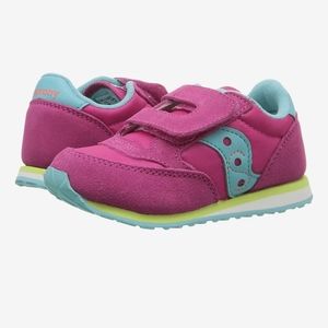 Toddler Saucony Jazz Low Pro Size 6 in Pink & Turquoise